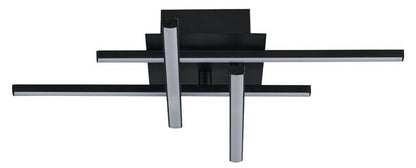 LED-væglampe GoodHome Alani 3000 K mat-sort