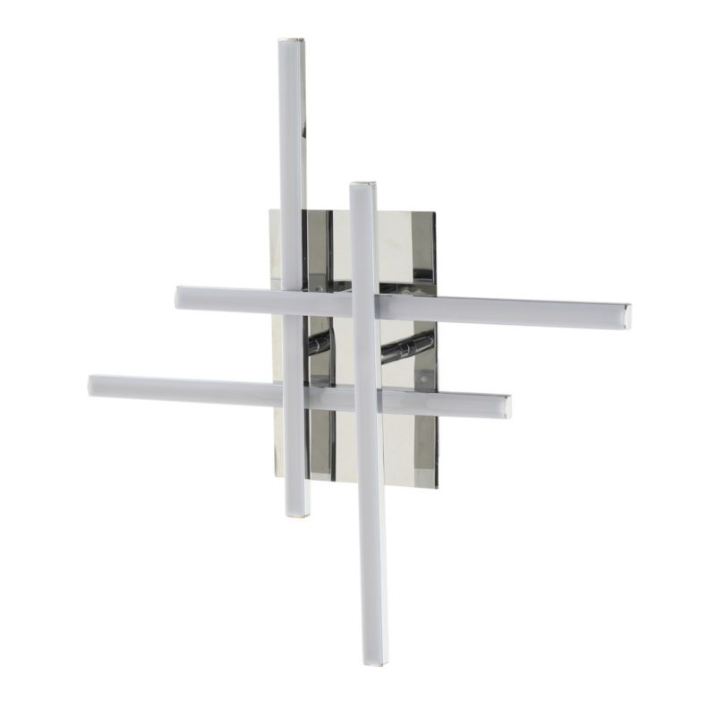 GoodHome Alani 4-punkts LED-væglampe 500 lm 40 cm krom