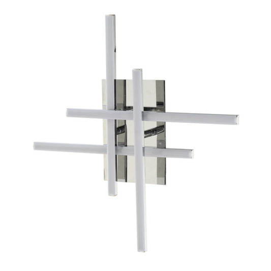 GoodHome Alani 4-punkts LED-væglampe 500 lm 40 cm krom