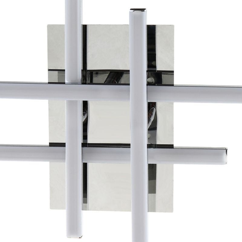 GoodHome Alani 4-punkts LED-væglampe 500 lm 40 cm krom