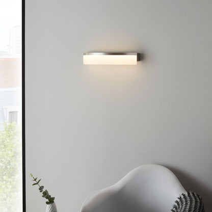 LED-væglampe GoodHome Danxiac i børstet krom