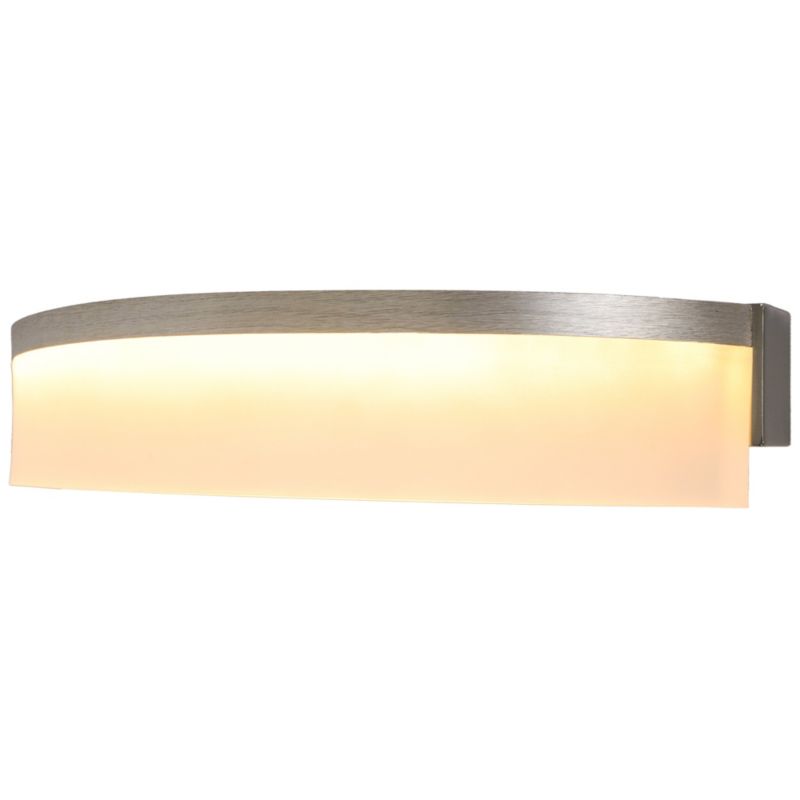 LED-væglampe GoodHome Danxiac i børstet krom
