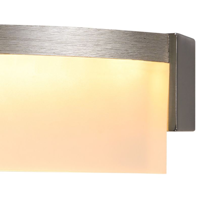 LED-væglampe GoodHome Danxiac i børstet krom