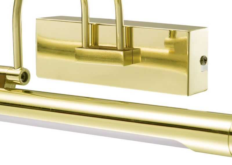 LED-væglampe GoodHome Giausar 9 W i guld