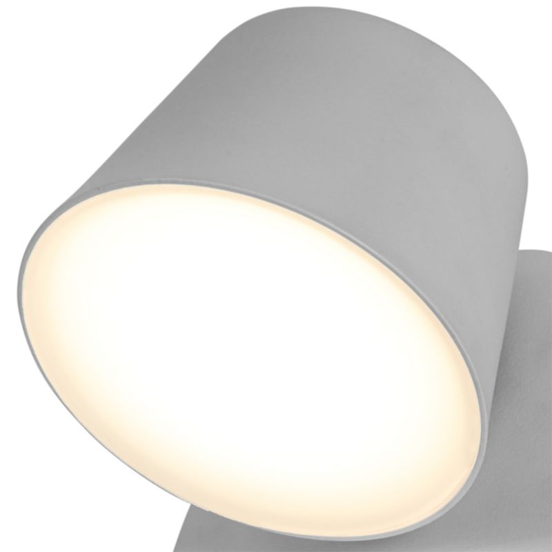 LED-væglampe GoodHome Hagals hvid