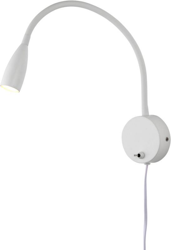LED-væglampe GoodHome Homven 4,1 W mat-hvid