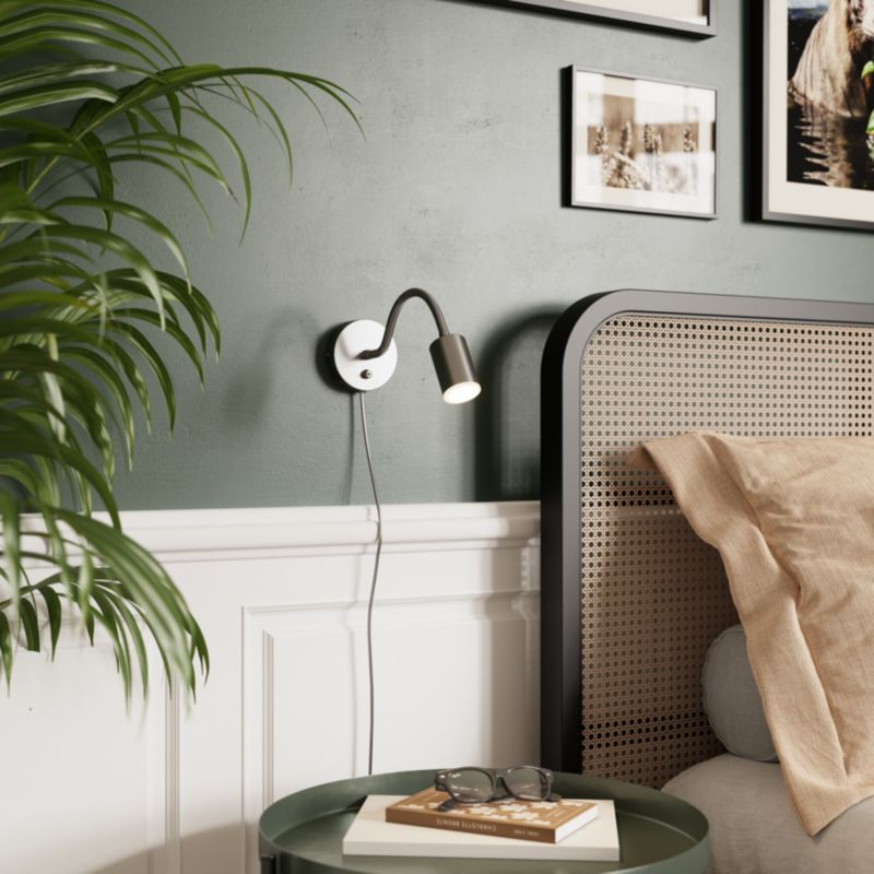 LED-væglampe GoodHome Lignit 3,5 W i børstet krom
