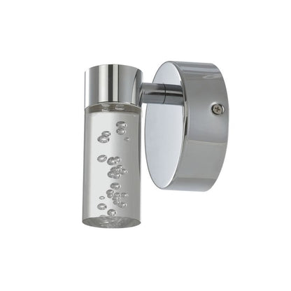 LED-væglampe GoodHome Myvat 400 LM 4000 K IP44 krom
