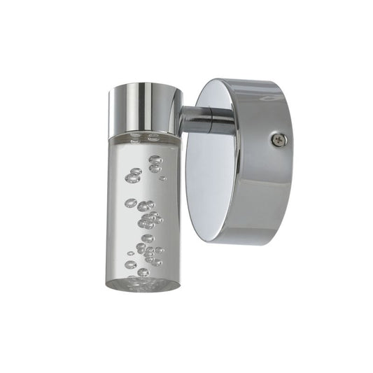 LED-væglampe GoodHome Myvat 400 LM 4000 K IP44 krom