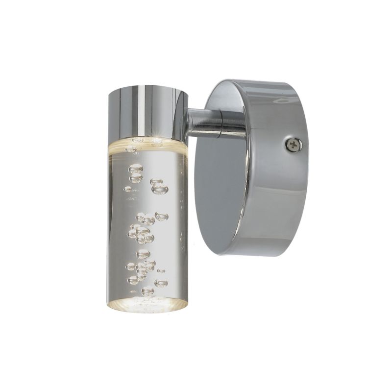 LED-væglampe GoodHome Myvat 400 LM 4000 K IP44 krom