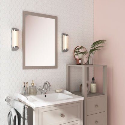 LED-væglampe GoodHome Otemma 300 lm 4000 K IP44 krom
