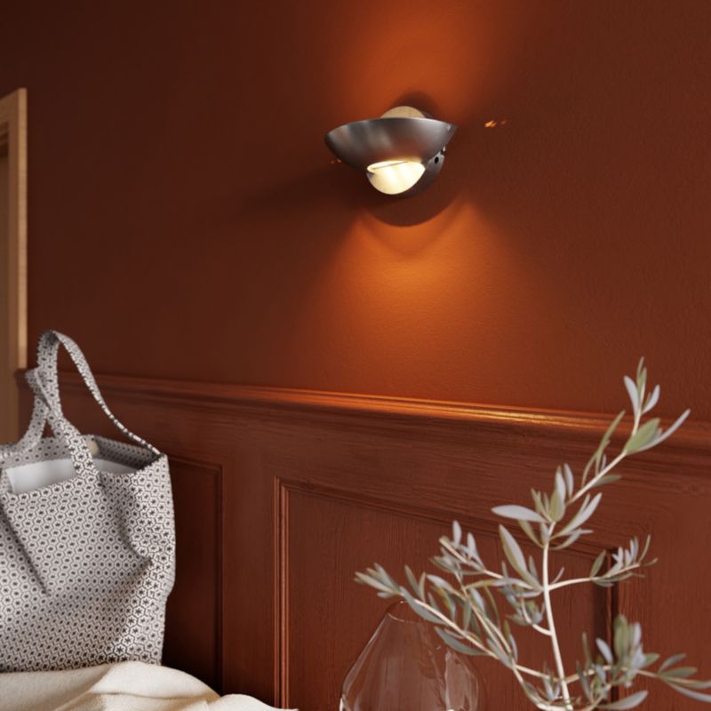 LED-væglampe GoodHome Wuzit 4,8 W i børstet krom