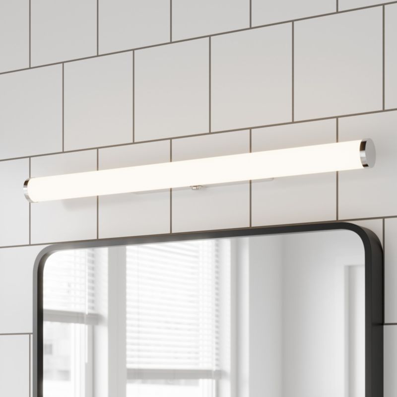 LED-væglampe GoodHome Yucata 600 lm 4000 K IP44 krom
