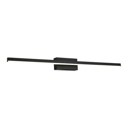 LED-væglampe Linea 1 x 10 W mat-sort