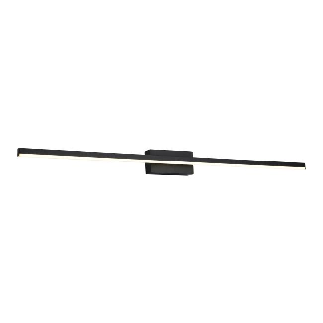 LED-væglampe Linea 1 x 12 W Sort