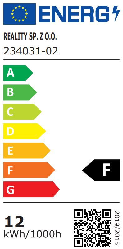 LED-væglampe Linea 1 x 12 W mat-sort