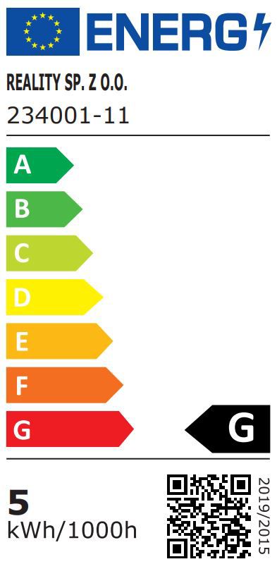 LED-væglampe Linea 1 x 5 W 400 lm sort/træ