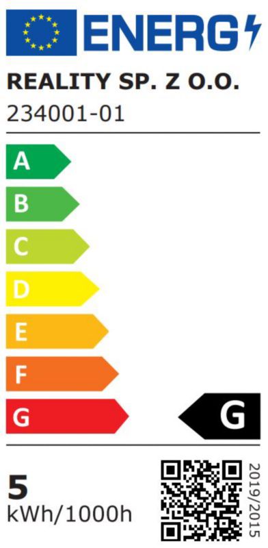 LED-væglampe Linea 1 x 5 W hvid