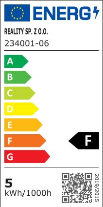 LED-væglampe Linea 1 x 5 W krom