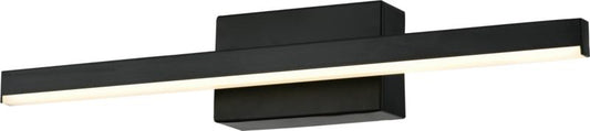 LED-væglampe Linea 1 x 5 W mat-sort