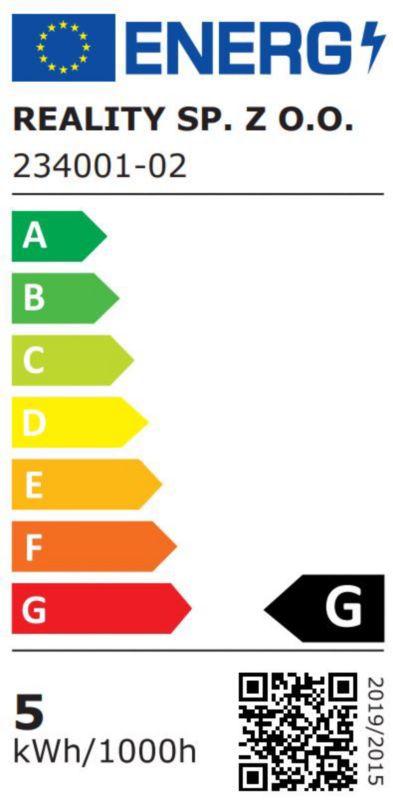 LED-væglampe Linea 1 x 5 W mat-sort