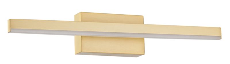 LED-væglampe Linea 1x5 W Guld