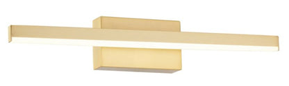 LED-væglampe Linea 1x5 W Guld