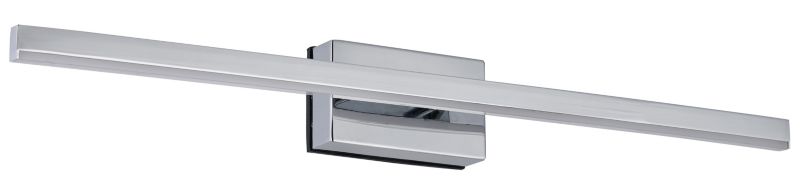 LED-væglampe Linea 1 x 7 W krom