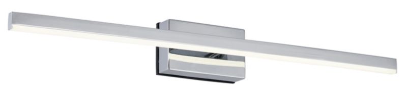 LED-væglampe Linea 1x7 W Krom
