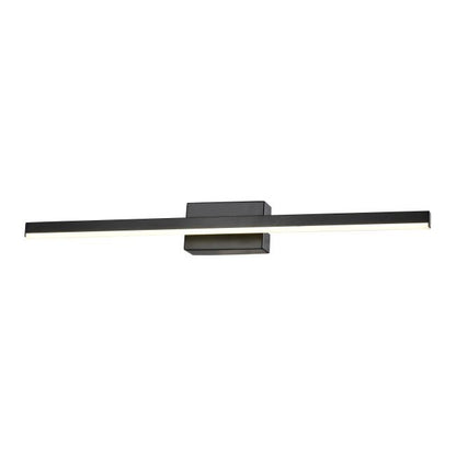 LED-væglampe Linea 1 x 7 W mat-sort
