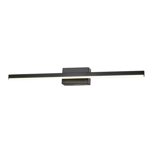 LED-væglampe Linea 1 x 7 W mat-sort