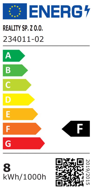 LED-væglampe Linea 1 x 7 W mat-sort