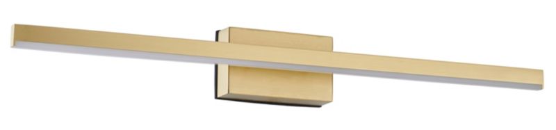 LED-væglampe Linea 1 x 7 W i guld