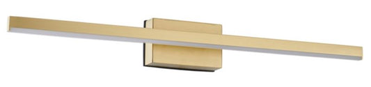 LED-væglampe Linea 1 x 7 W i guld