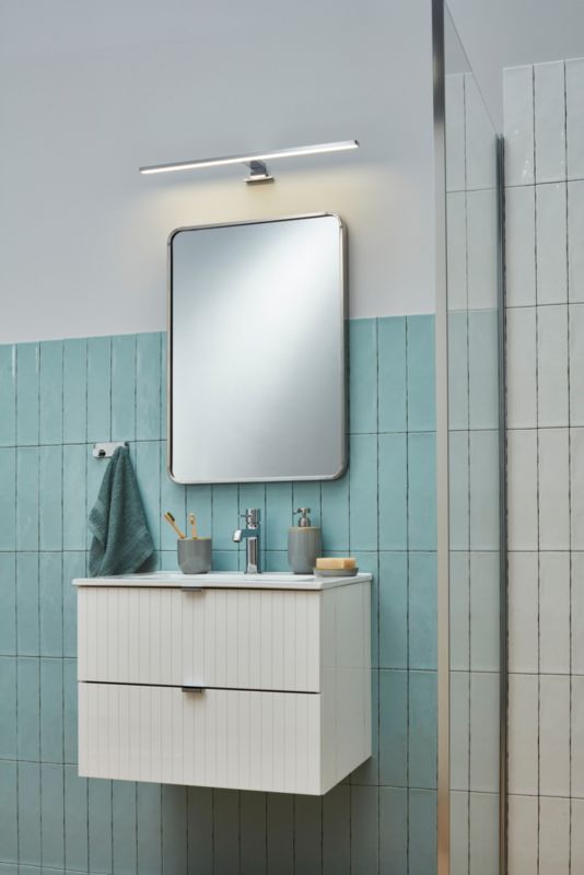 LED-væglampe Roxana 15 W 4000 K Krom