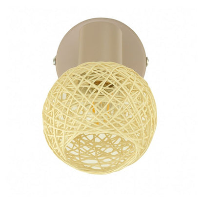 Væglampe Milagro Dex 1xE14 Beige