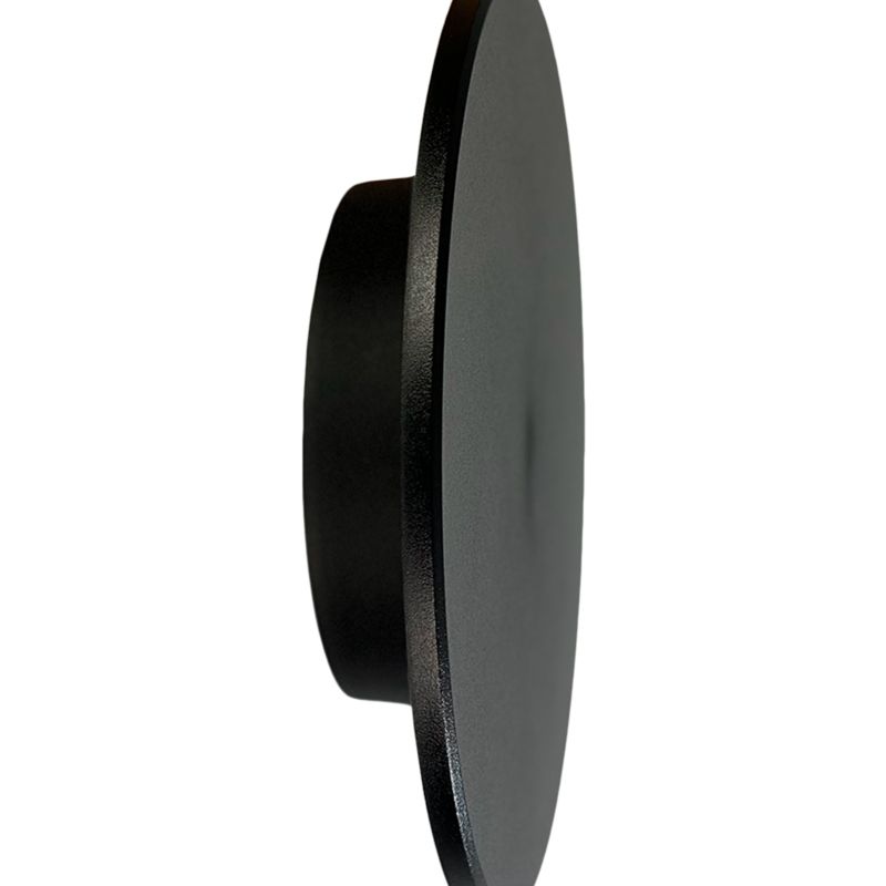Væglampe Milagro Disc 12 W IP65 Sort