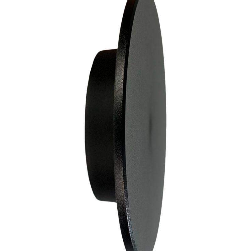 Væglampe Milagro Disc 9 W IP65 Sort
