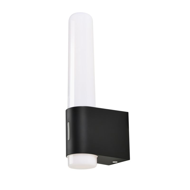 Nemby væglampe 600 lm 3000 K IP44 mat-sort