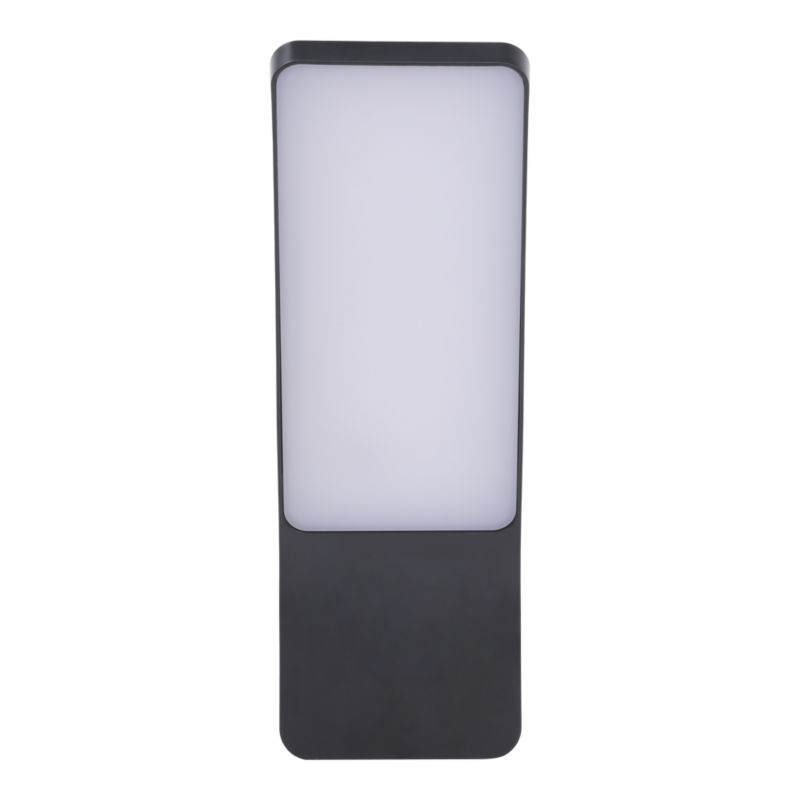 LED-væglampe 1200 lm 3000 K IP44 Sort