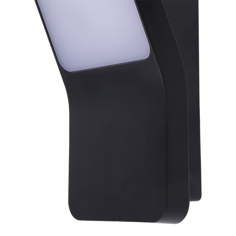 LED-væglampe 1200 lm 3000 K IP44 Sort