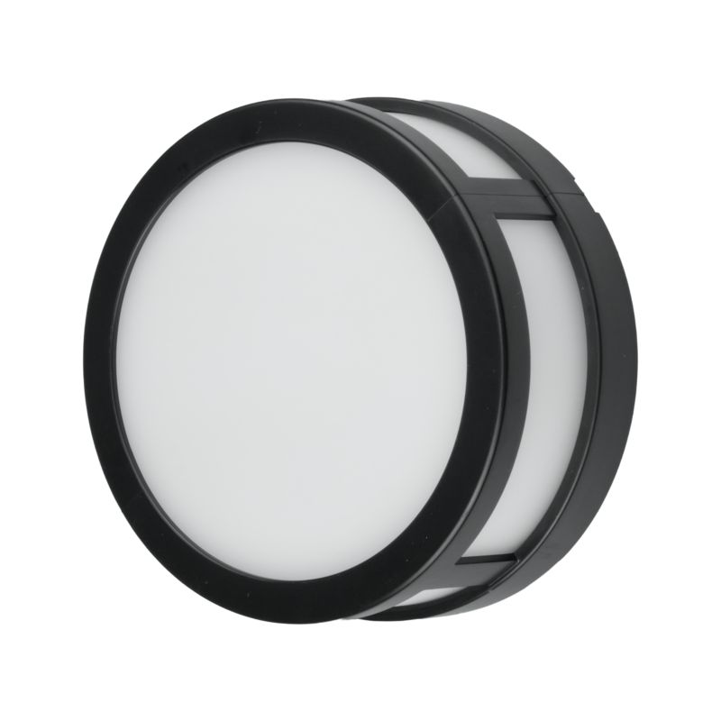 Væglampe Flow 560 lm 3000 K IP 65 Sort