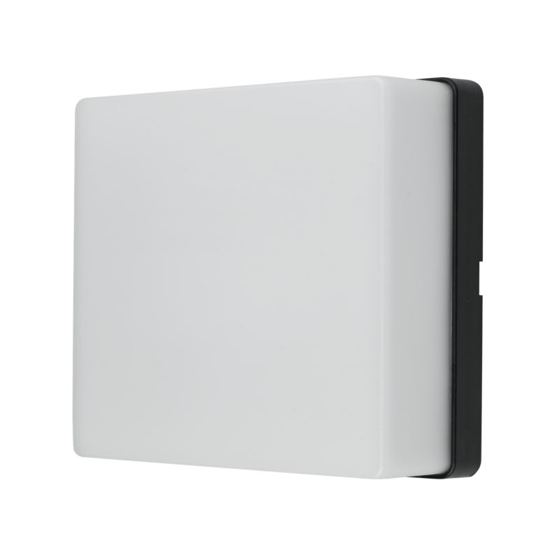 Væglampe Flow 560 lm 3000 K IP 65 Sort