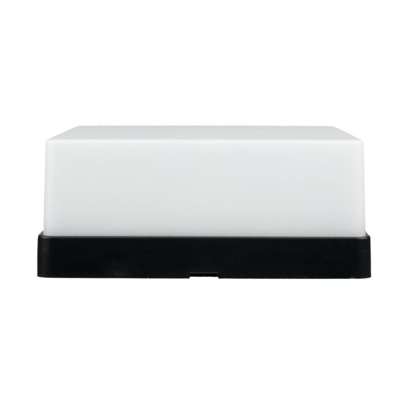 Væglampe Flow 560 lm 3000 K IP 65 Sort