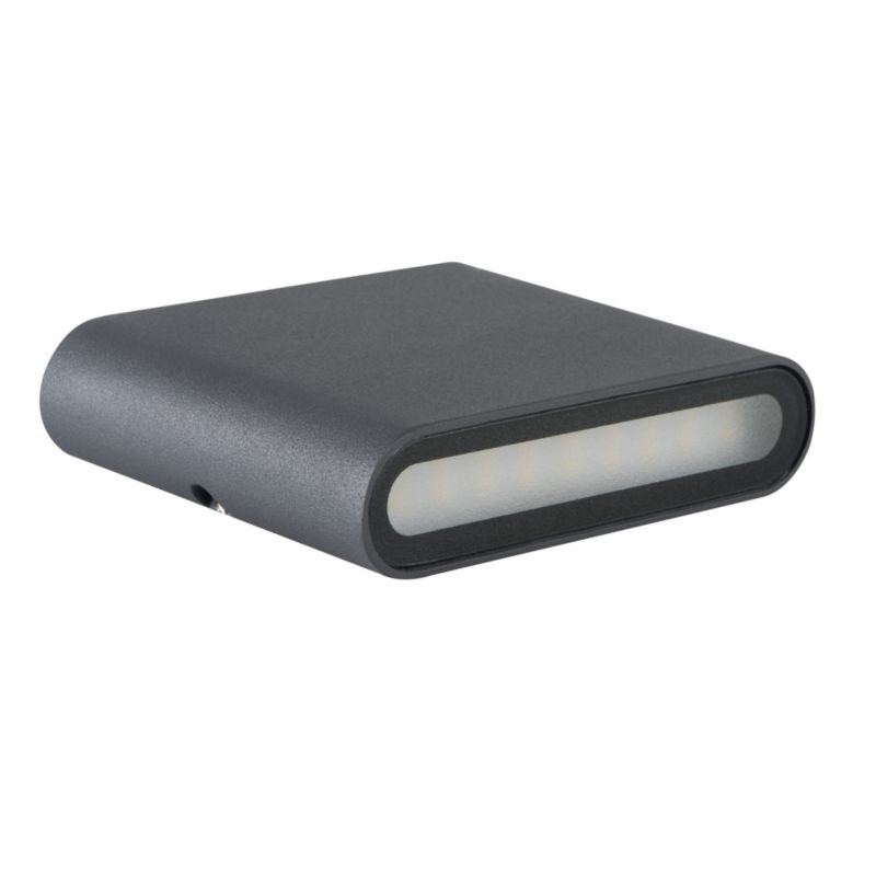 Væglampe Garto 8 W 4000 K IP54 Grafit