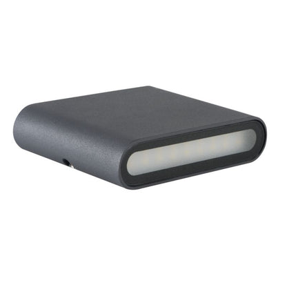 Væglampe Garto 8 W 4000 K IP54 Grafit