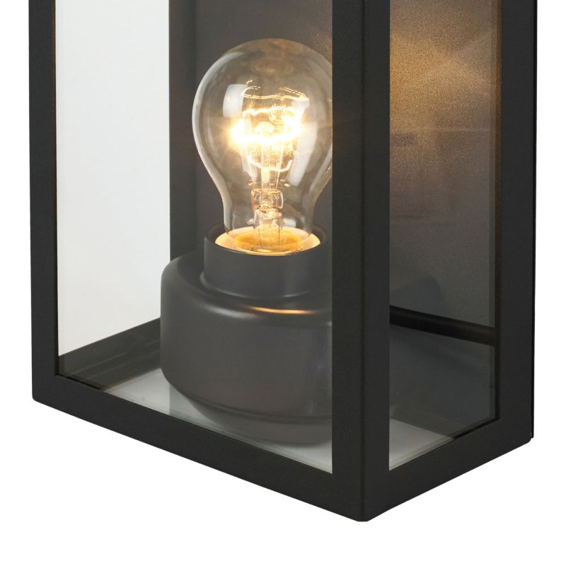 Væglampe Ambler 1 x 60 W E27 Sort