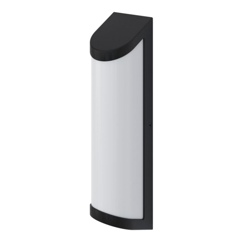 Væglampe Bevel 500 lm IP44 Sort