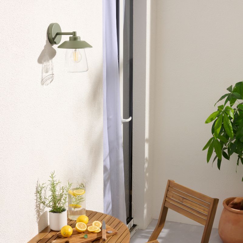Væglampe Kebel 1xE27 Grøn IP44 5063022554840