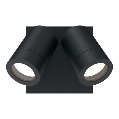 Vægarmatur Tongoa 2xGU10 Sort 160 mm
